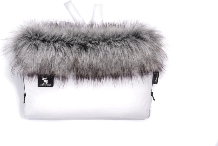 Cottonmoose rukávník na kočárek White