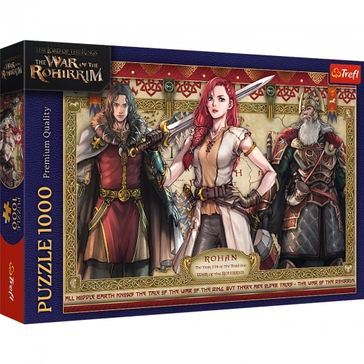 Puzzle 1000 Władca prstenů: Válka Rohirů