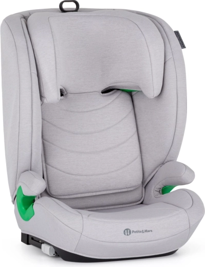 Petite&Mars autosedačka Astor Pro i-Size gentle grey 100–150 cm