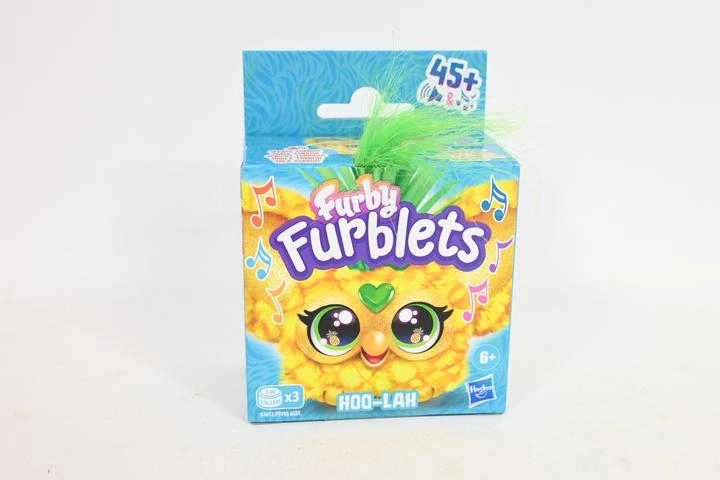 Furby Furblets Hoo-Lah mini interaktivní plyšák s klipem