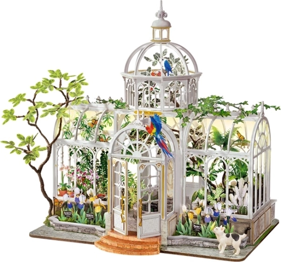 RoboTime Rolife Oxygen Oasis – miniaturní domeček 3D DIY skládačka - 1 kus