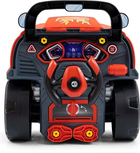 Volant, klakson a ovládací prvky