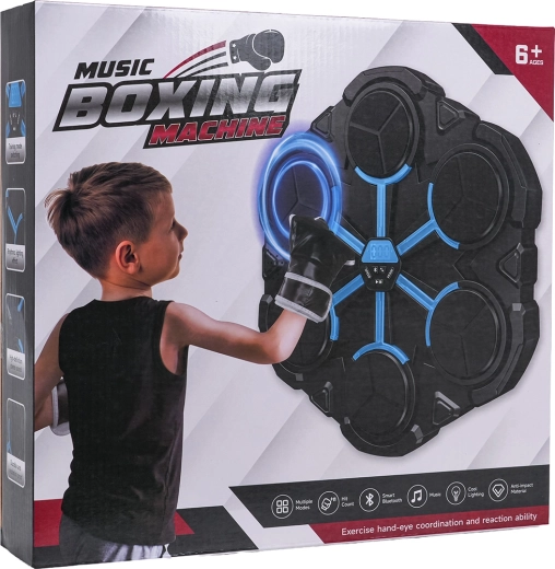 Boxerská tabule se světly a zvukem, Bluetooth a LED displejem
