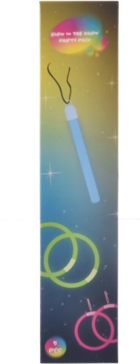 Svítící tyčinky z UH plastu mix barev 5 ks