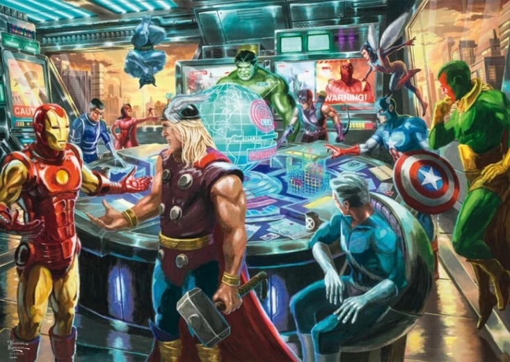 Puzzle Marvel Avengers 1000 dílků