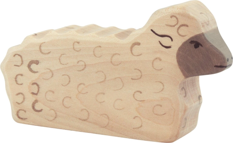 Holztiger ovečka ležící - 1 kus