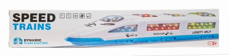 Lokomotiva na baterie s LED světlem