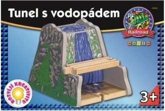 Maxim tunel s vodopádem