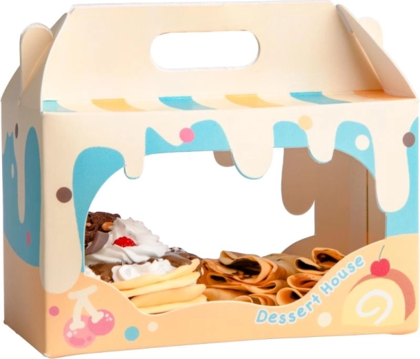 Snadné přenášení a dárkové balení dezertů