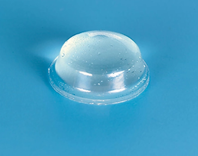 Samolepicí čiré dorazy půlkulaté 11,1 × 5,1 mm (sada 5 ks)