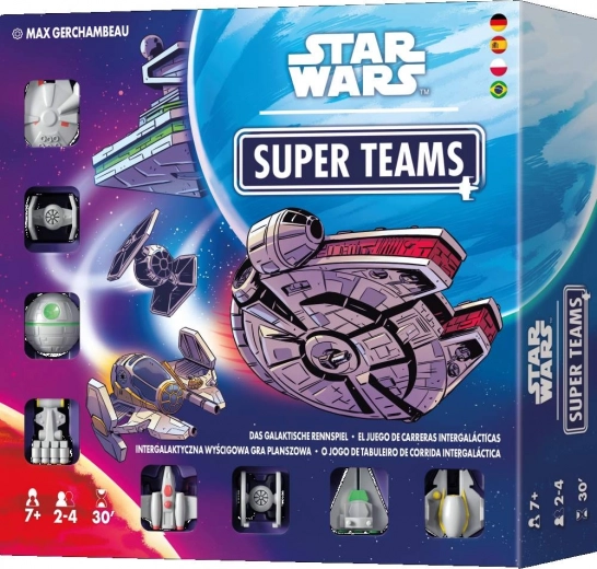 Star Wars: Super Teams – rodinná závodní desková hra