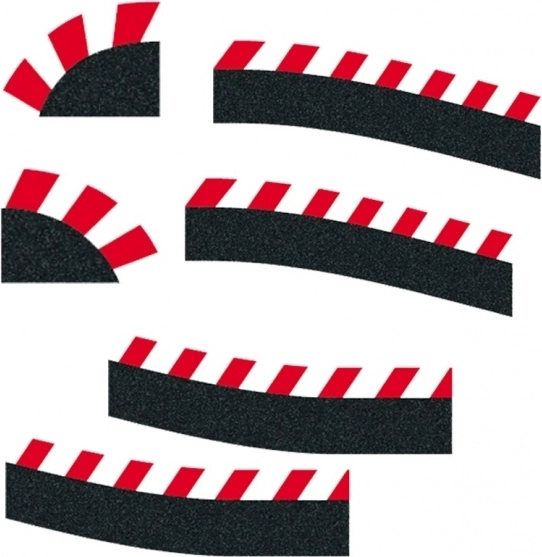 krajnice pro zúžení dráhy pro CARRERA EVOLUTION, DIGITAL 132 a DIGITAL 124