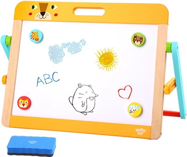 Dětská magnetická a křídová tabule 2v1 Tooky Toy