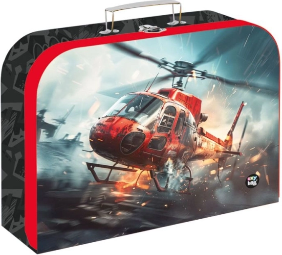 Dětský lamino kufřík Hasiči 34 cm