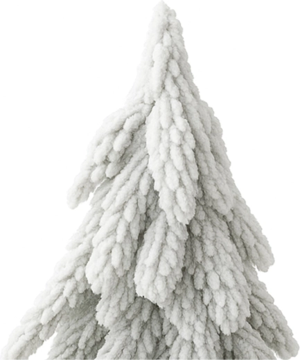 Měkké větvičky se sněhovým efektem