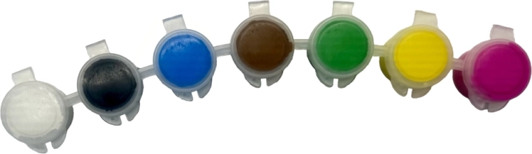 Pestré barvy s uzavíratelnými kelímky