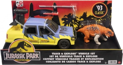 Jurassic Park Vozidlo a Dinosaurus Sada