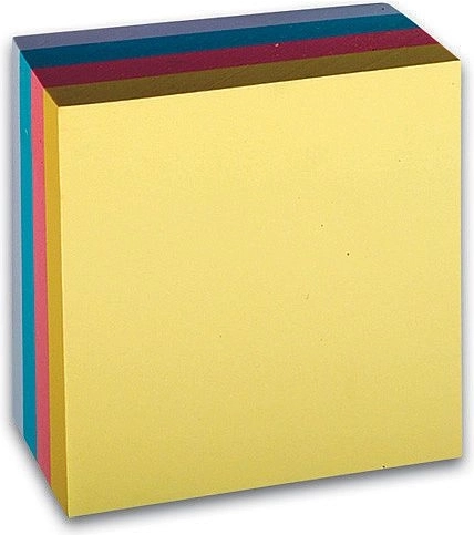 Samolepicí bloček Concorde 76 × 76 mm pastelový
