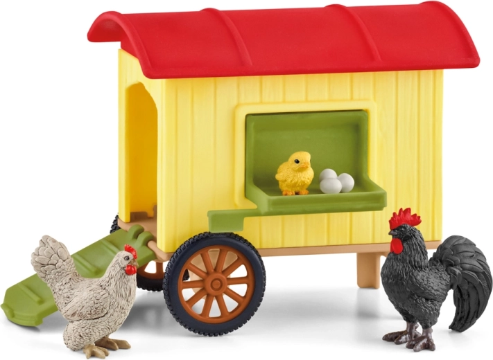 Schleich Farm World pojízdný kurník