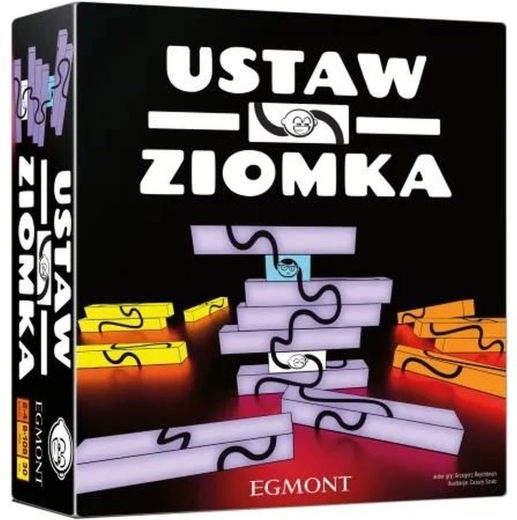 Ustaw Ziomka – rychlá rodinná stolní hra od autora UBONGO