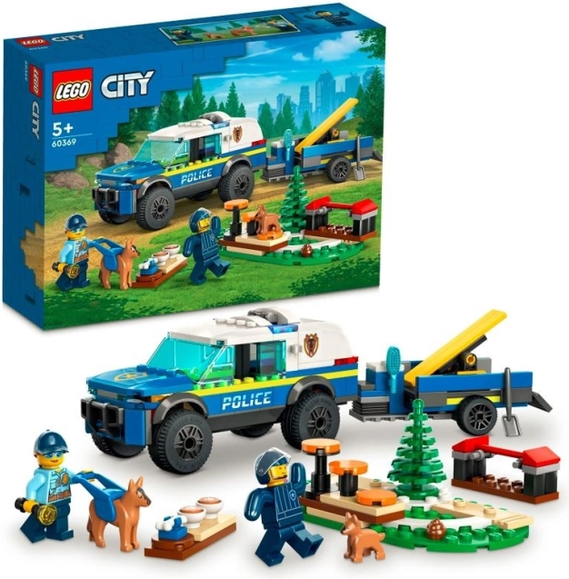 LEGO® City 60369 Mobilní cvičiště policejních psů
