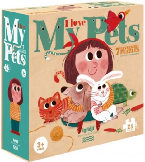 LONDJI Puzzle Všichni moji mazlíčci