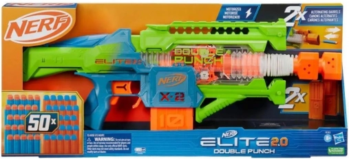 Nerf Elite 2.0 Double Punch motorizovaný blástr na šipky