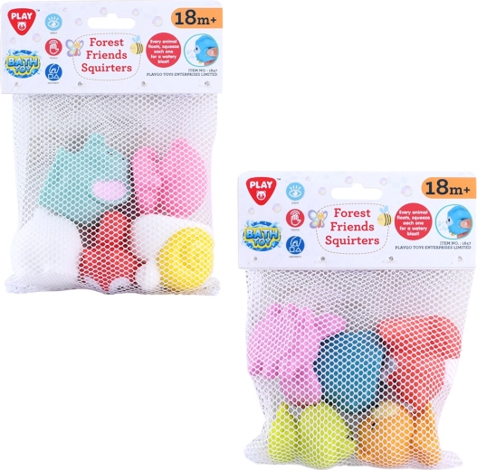 Playgo lesní zvířecí rodinka – sada 5 figurek