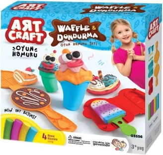 Art Craft sada na modelování vafle a zmrzlina 200 g