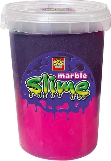 SES Slime mramorový růžovo-fialový 200 g