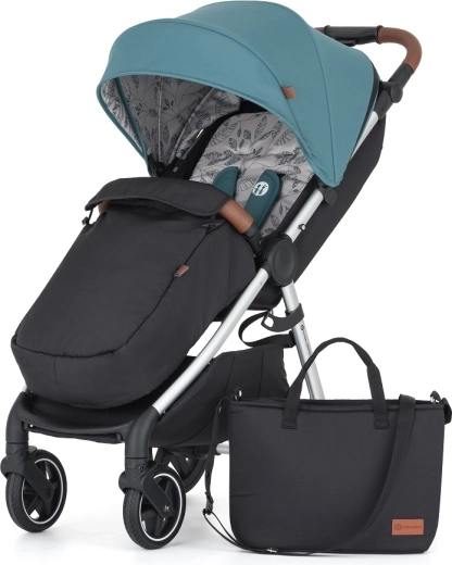 Petite&Mars sportovní kočárek Royal3 silver ocean blue