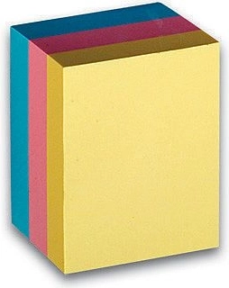 Samolepicí bloček CONCORDE 51 × 38 mm, pastelové barvy, 300 lístků