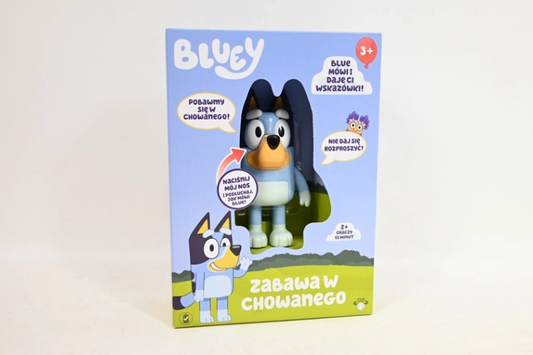 Bluey elektronická hra na schovávanou „Zabawa w chowanego“ - 1 kus