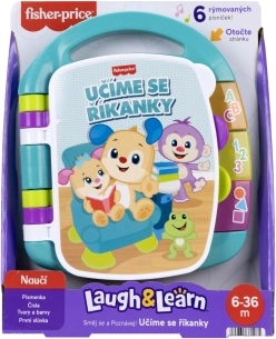 Fisher-Price učíme se říkanky hudební knížka se zvukem