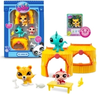 Littlest Pet Shop Džungle 3 zvířátka