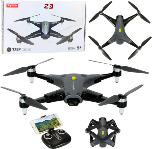 Dron SYMA Z3 Pro s HD kamerou a Wi‑Fi, černý