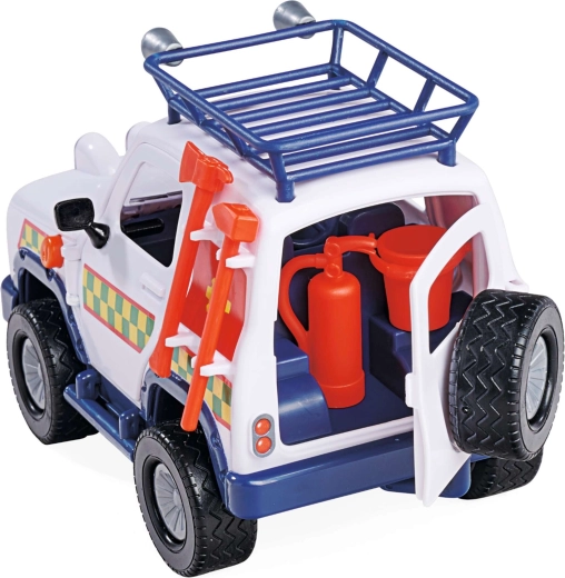 Terénní záchranné auto se světlem