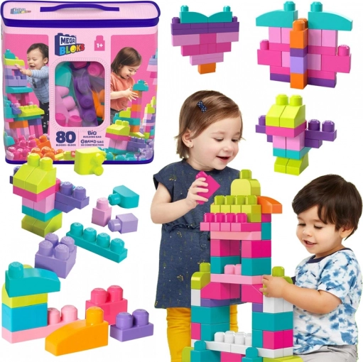 Mega Bloks barevné stavební kostky pro děti
