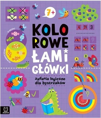 Barevné logické hlavolamy pro chytré děti 7+
