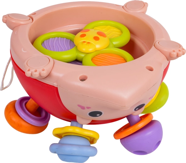 Spinner a prvky pro tahání a mačkání