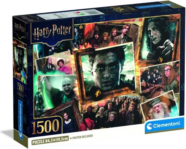 Puzzle Harry Potter momenty 1500 dílků CLEMENTONI