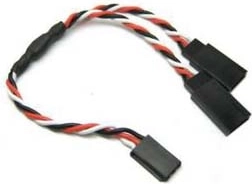 Y rozbočovací kabel pro servo Futaba 30 cm (kroucený) - 1 kus