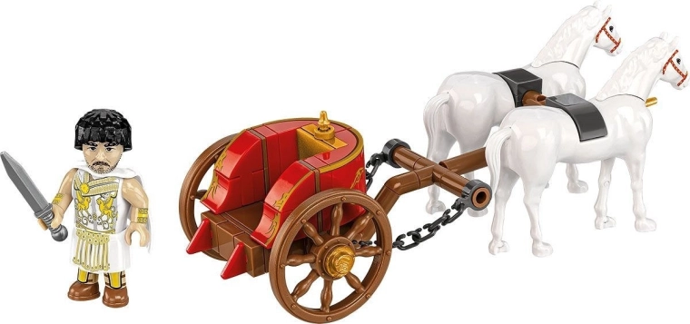 Vůz tažený dvěma koňmi