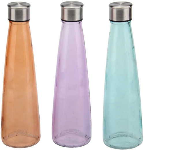 Skleněná láhev 0,5 l se šroubovacím uzávěrem
