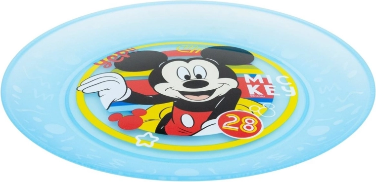 Motiv Mickey Mouse a praktický okraj