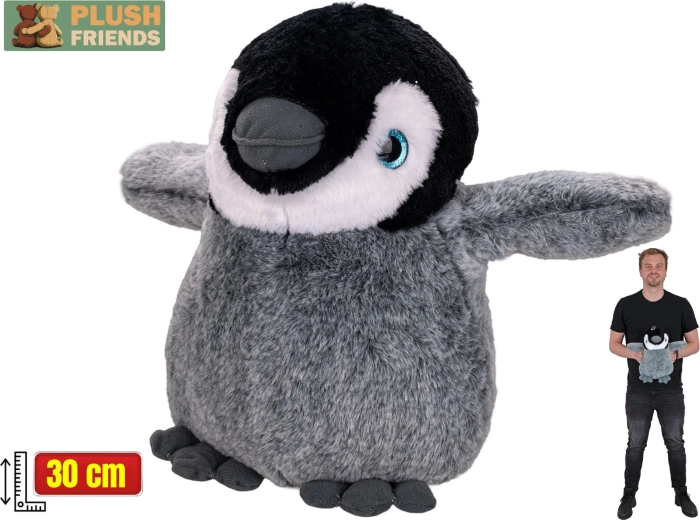 Plush Friends plyšový tučňák 30 cm