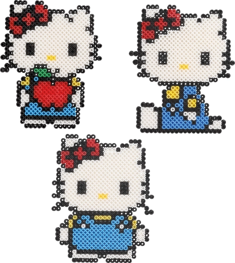 Hello Kitty sada zažehlovacích korálků pro děti