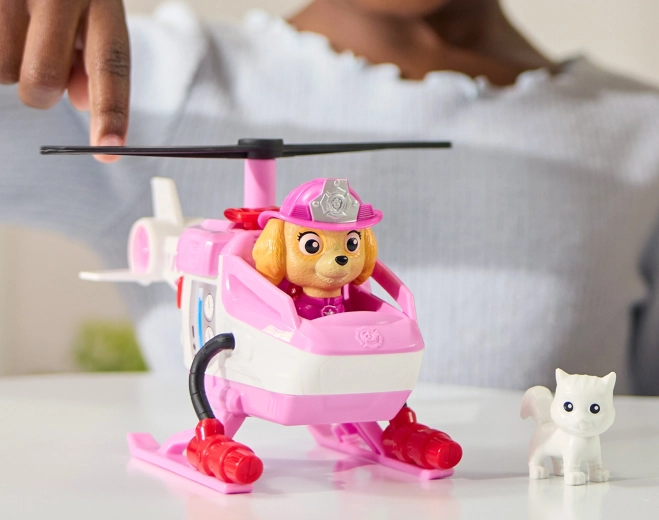 Otáčecí rotor a stabilní přistání