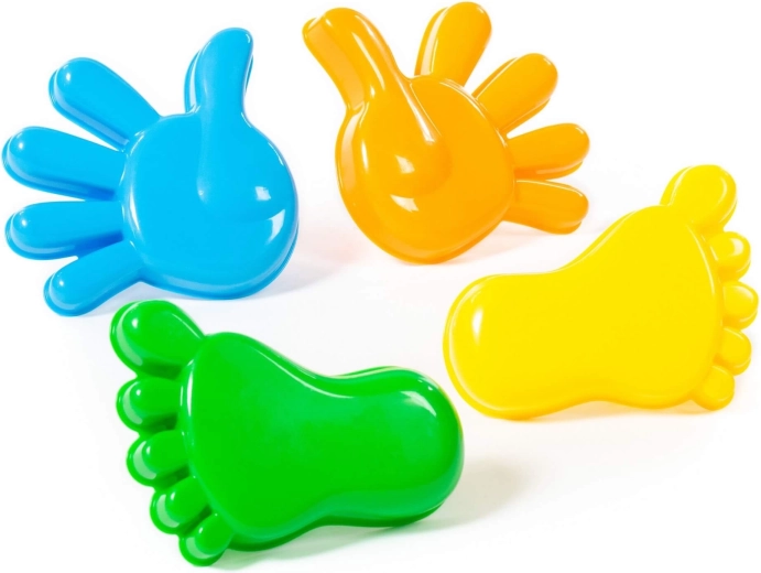 Kreativní otisky rukou a nohou