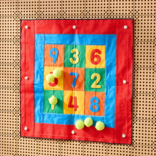 Bezpečné měkké míčky na suchý zip